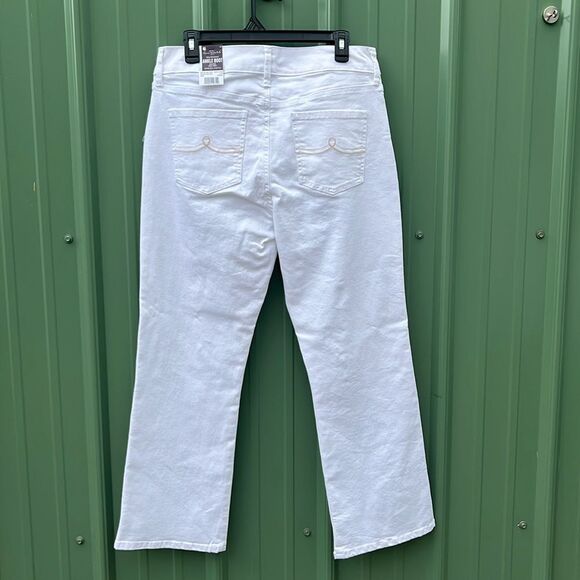 Tummy Sculpt Denim Ankle Boot Jeans & Capri 2-Pack Size 10 - Picture 4 of 16